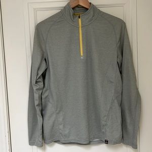 Prana grey pullover Men’s large